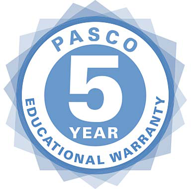 PASCO 5-Year Warranty