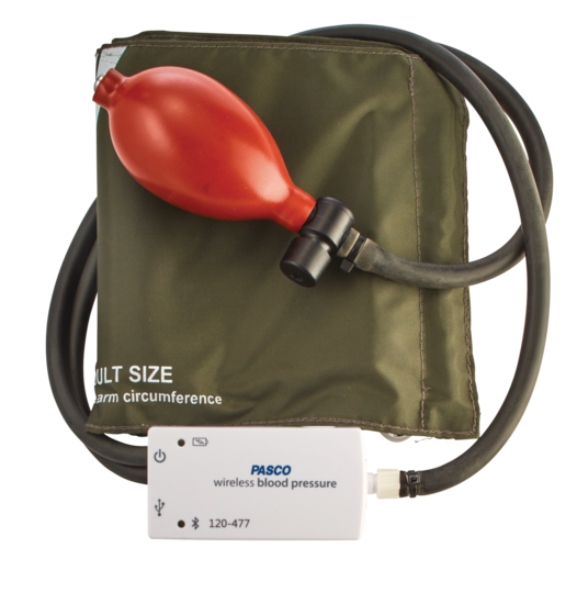 Wireless Blood Pressure Sensor with Standard Cuff