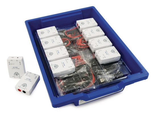 Wireless Sensor Storage Tray for Voltage and Current Sensors